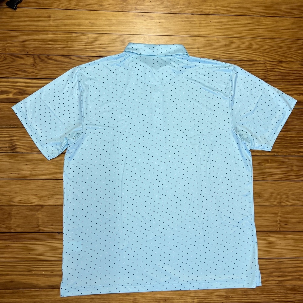 Callaway Men's Performance Short Sleeve Golf Polo XL Limpet Shell - Picture 8 of 10
